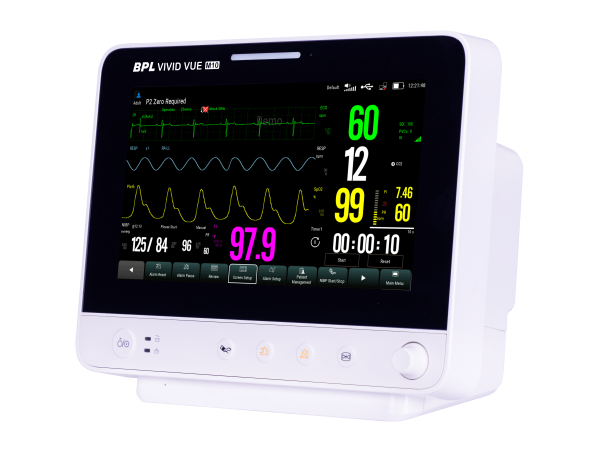 BPL Vivid Vue M10 Multiparameter Patient Monitor