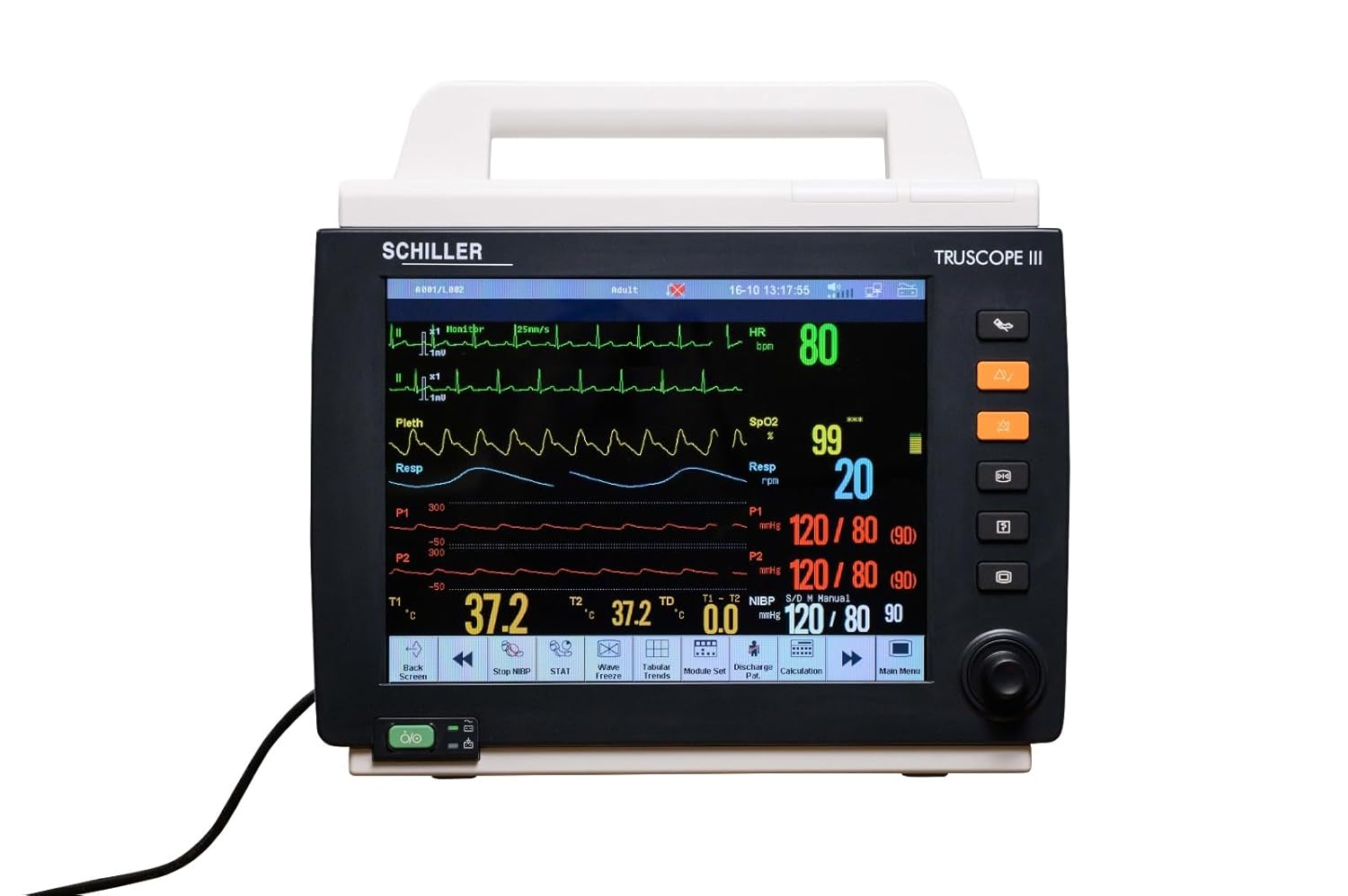 Schiller Truscope III Patient Monitor