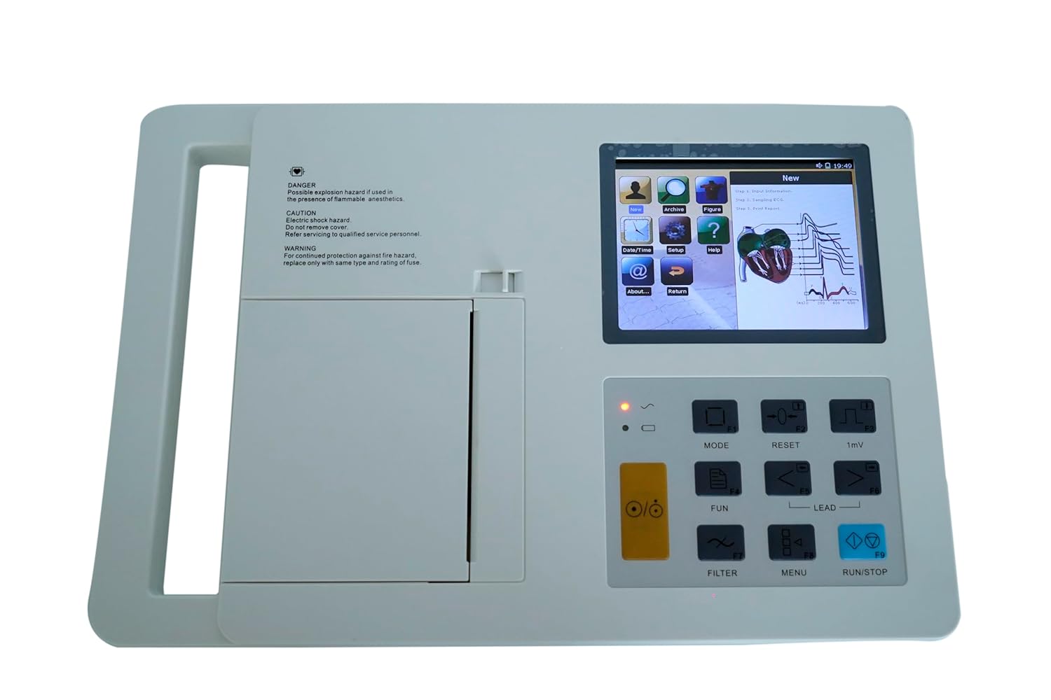 VD BIO MEDISYSTEMS 3 Channel Ecg Machine VD300E