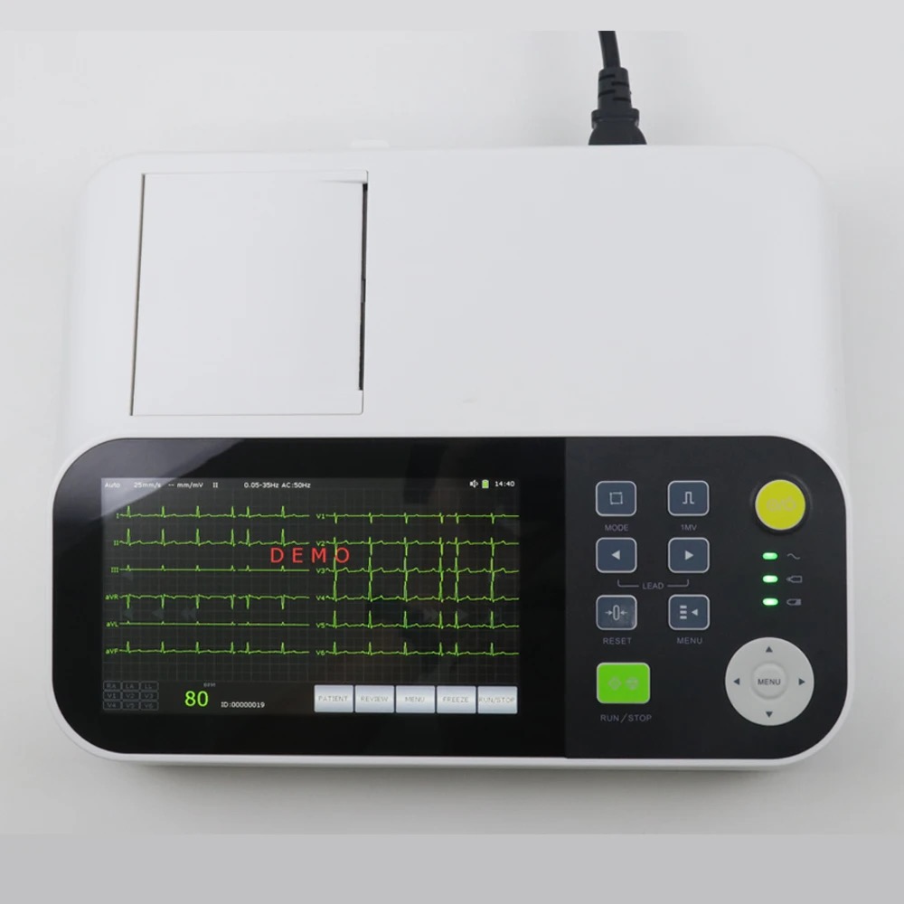 Yonker  3 channel ECG Machine with touch screen