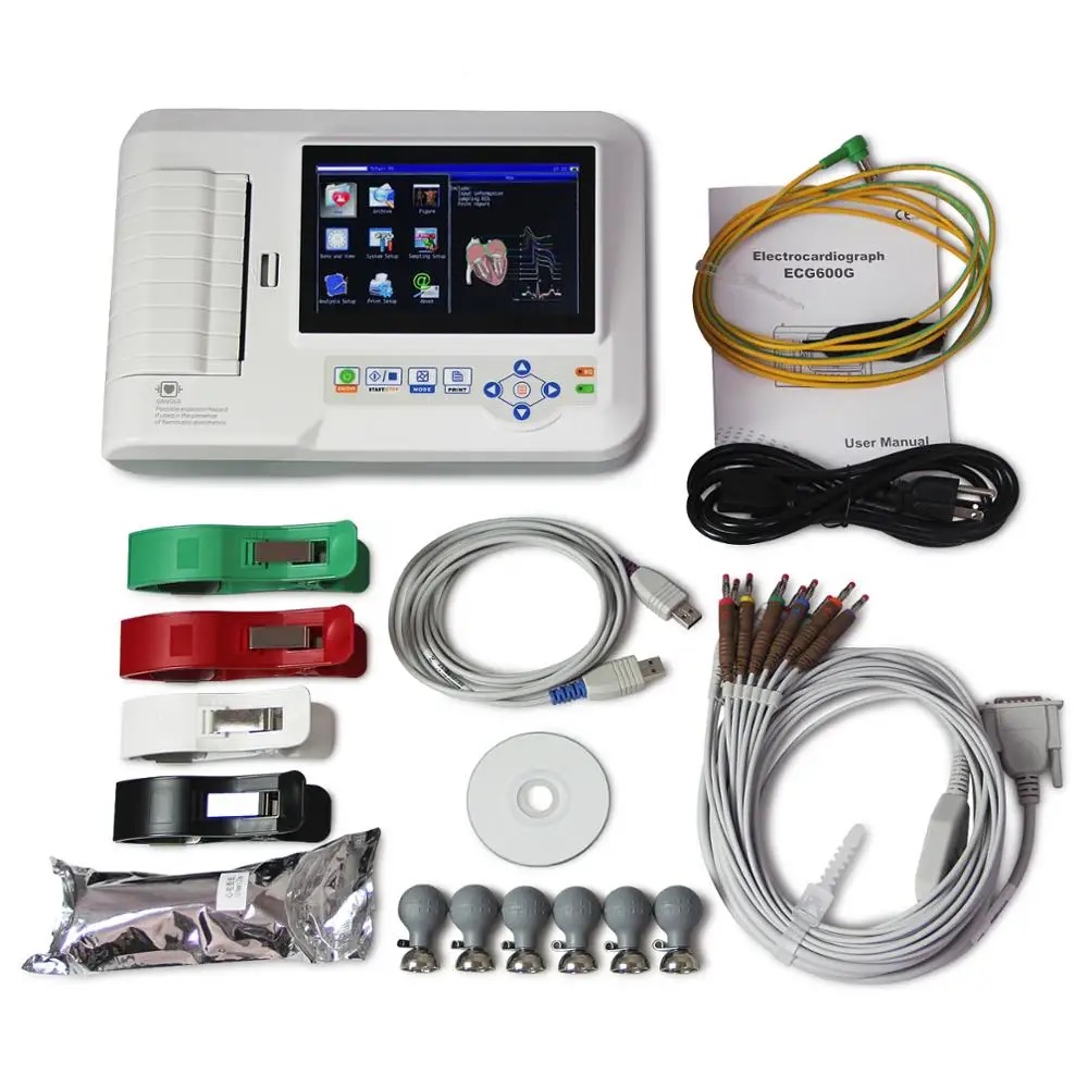 Contec ECG Machine 6 Channel CMS600G