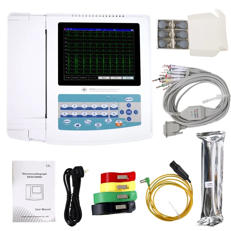 CONTEC CMS1200G 12 Channel ECG Machine