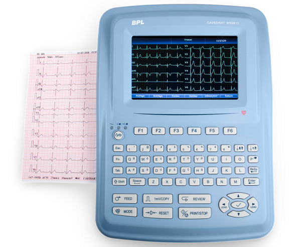 BPL Cardiart 9108D 12 Channel ECG Machine