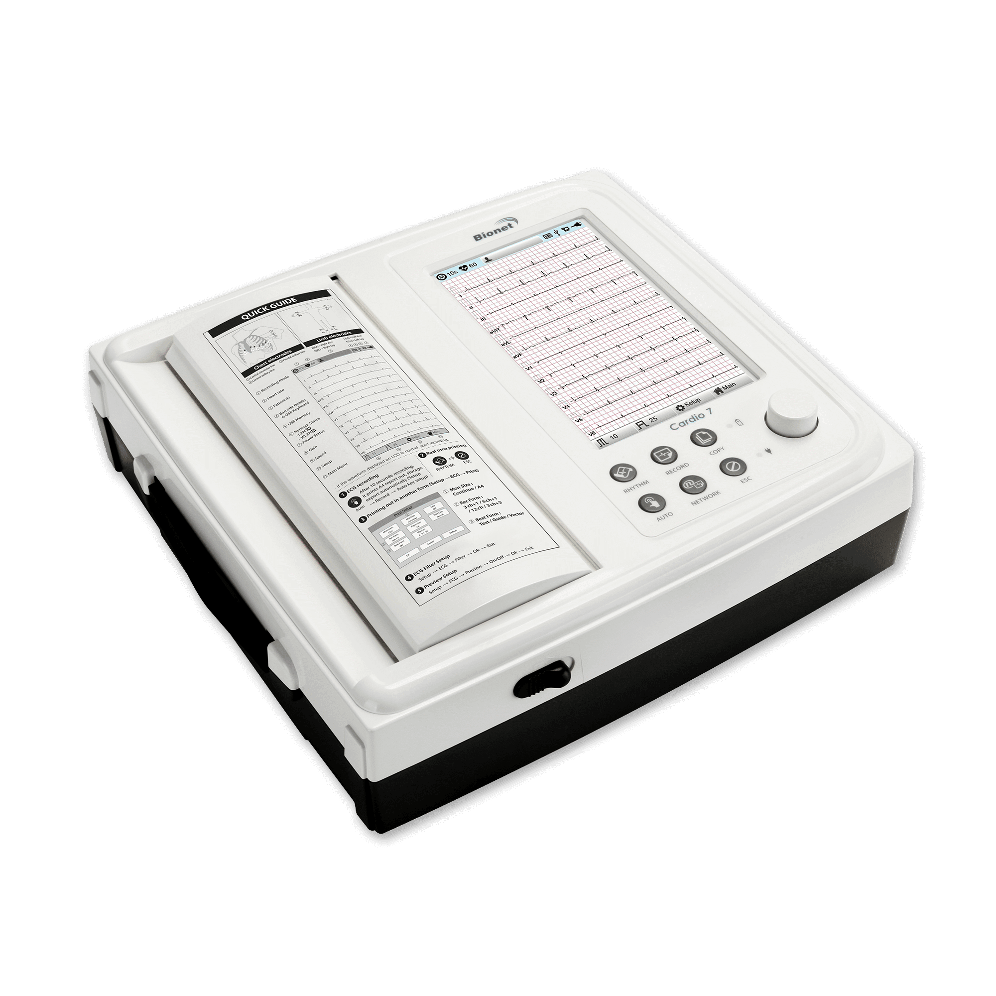 Bionet Cardio7 12-Channel ECG EKG Machine