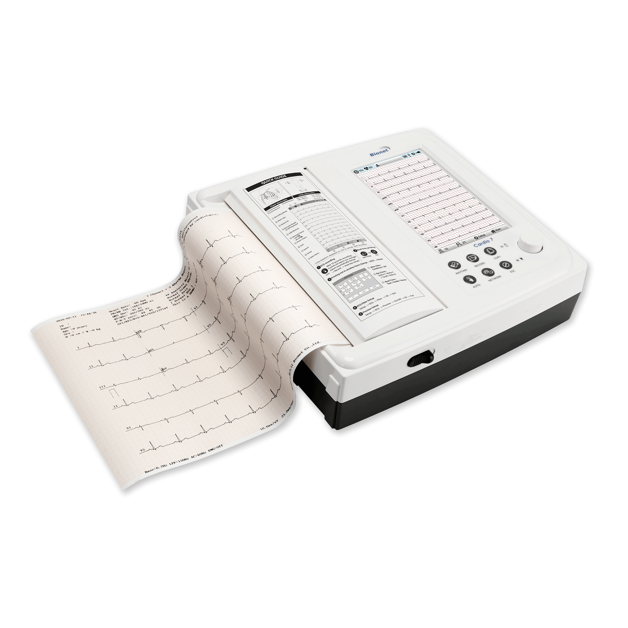 Bionet Cardio7 12-Channel ECG EKG Machine