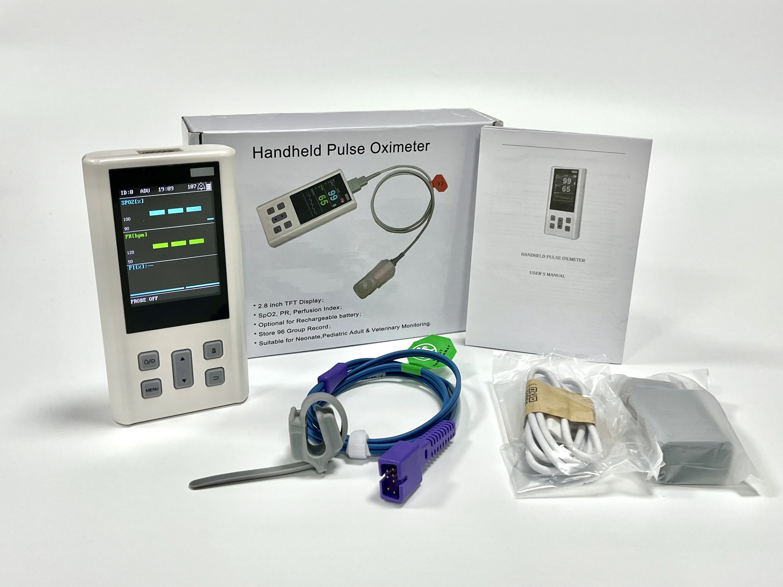 VD BIO MEDISYSTEMS HAND HELD PULSE OXIMETER H-100