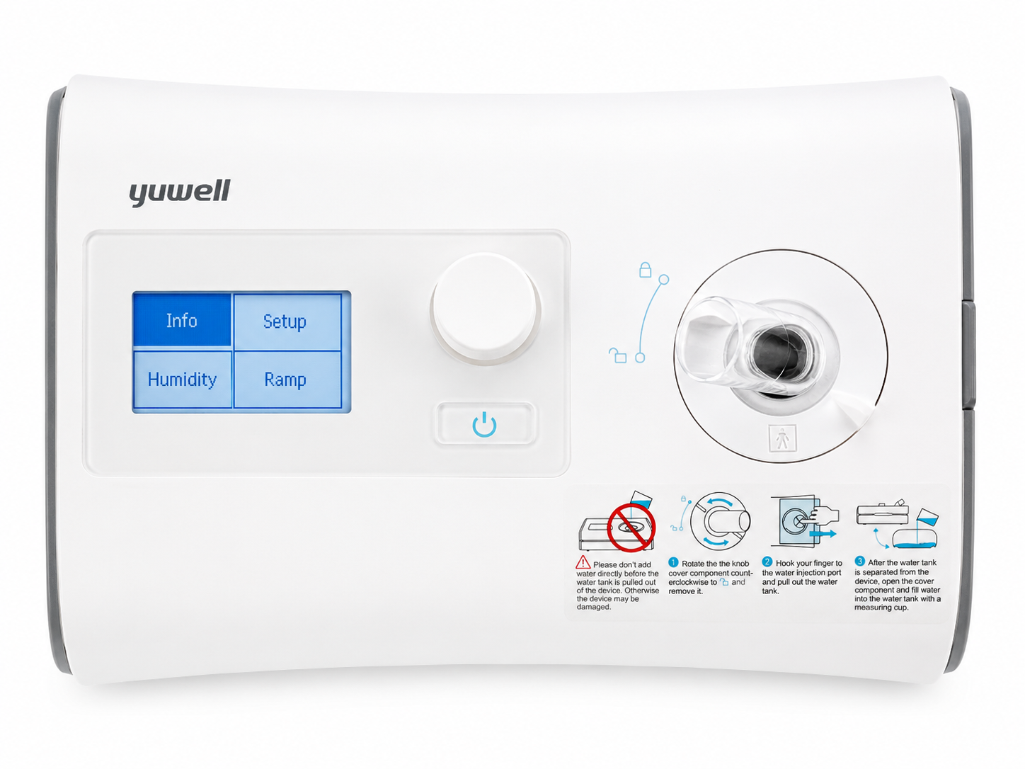 Yuwell YH550 Auto CPAP with Humidifier