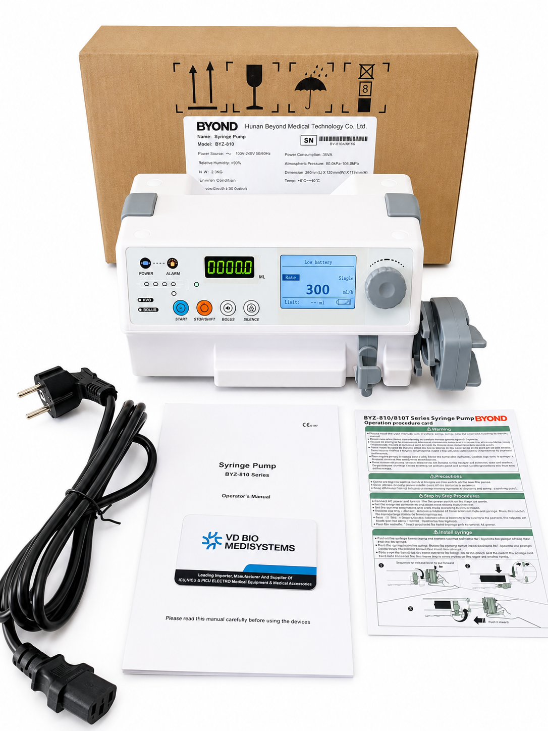 Byond BYZ-820 Syringe Pump