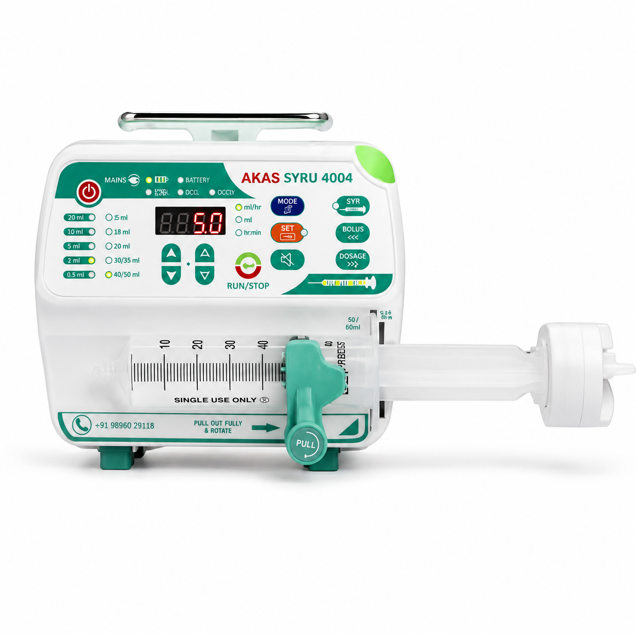 AKAS Syringe Pump (SYRU 4004)