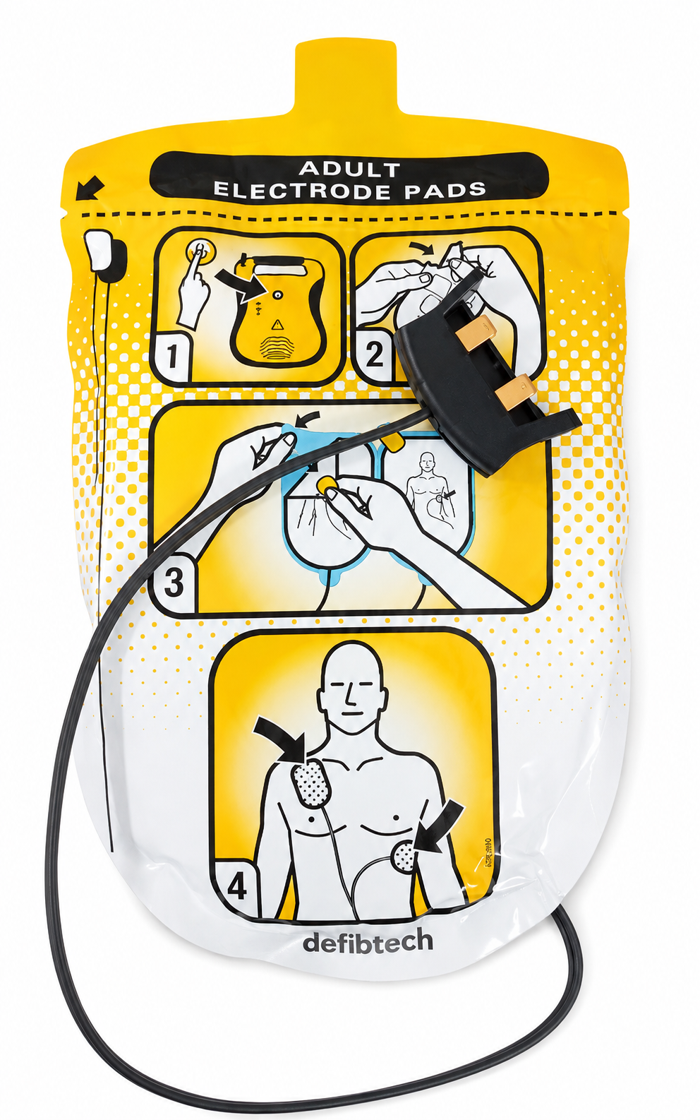 Defibtech Lifeline AED Adult Electrode Pads – DDP-100