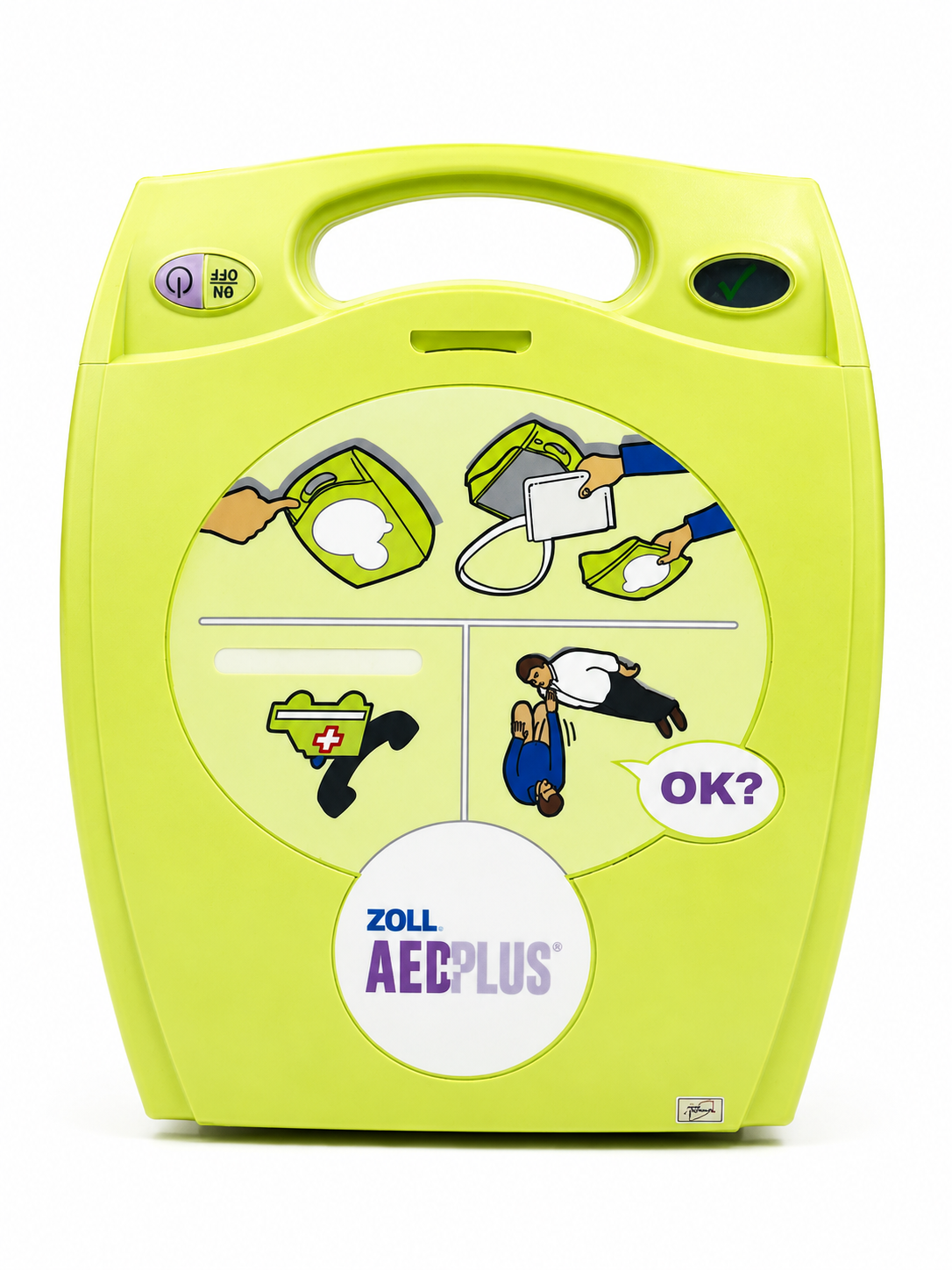 Zoll AED Plus Automatic External Defibrillator Device