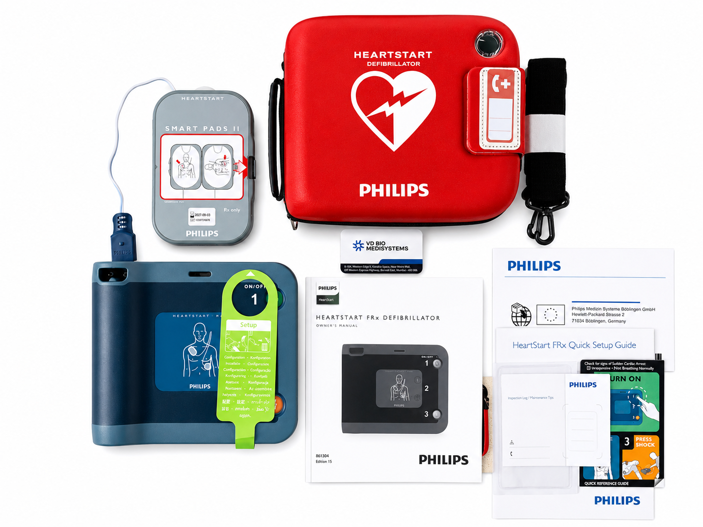 Philips HeartStart FRx AED Defibrillator