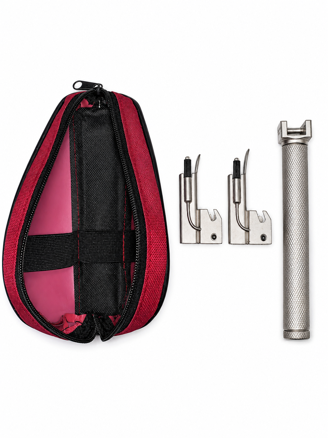 Laryngoscope with Set of 2 Macintosh Blade with LED (Neonatal)