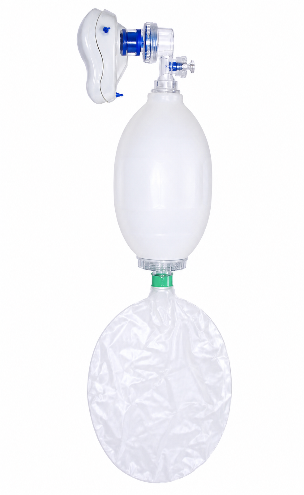 SILICONE AMBU BAG RESUSCITATOR FOR ADULTS