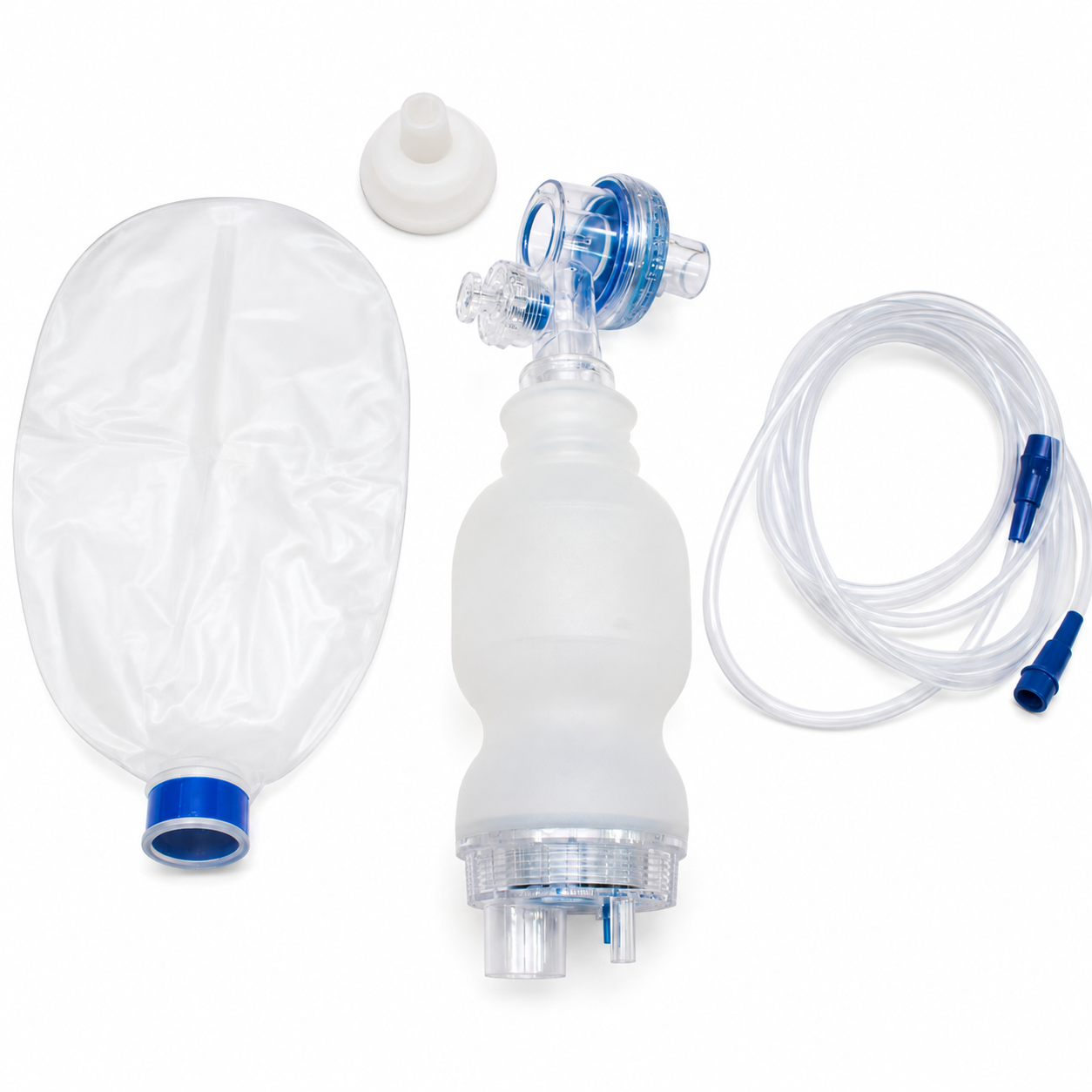 SILICONE AMBU BAG RESUSCITATOR FOR NEONATAL