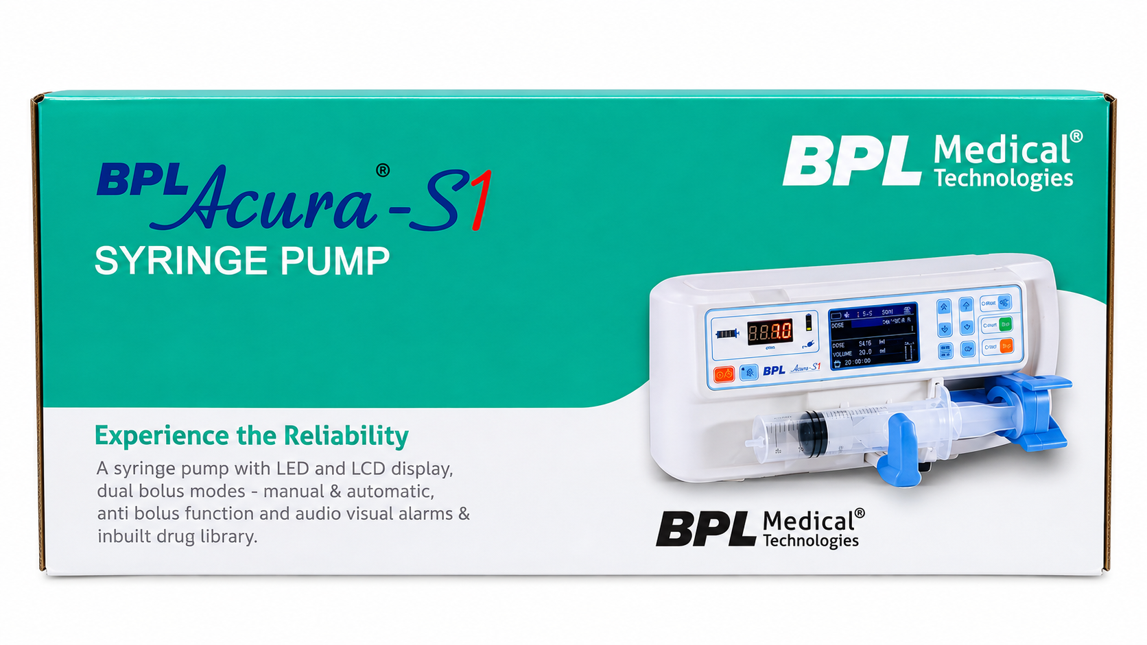 BPL Acura S1 Syringe Pump